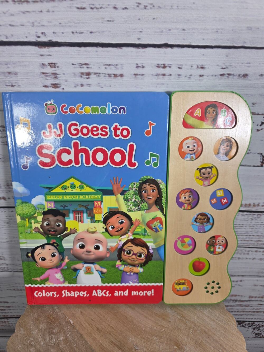 Cocomelon Jj Goes to School- by Rose Nestling Board Book